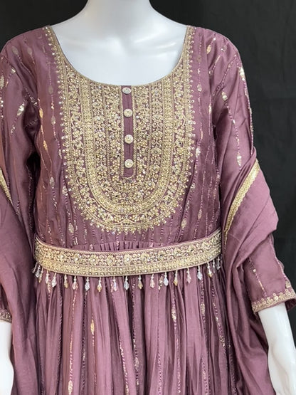 Party wear long kurti / Anarkali set