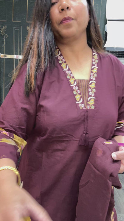 Pure cotton Kurti sets