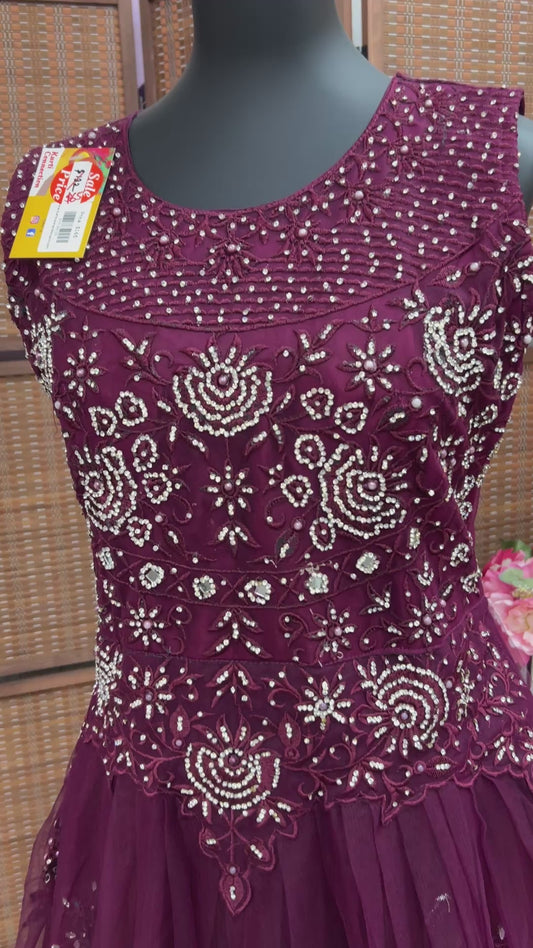 Party wear long frock