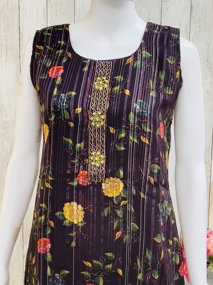 Georgette kurti / digital print Kurti